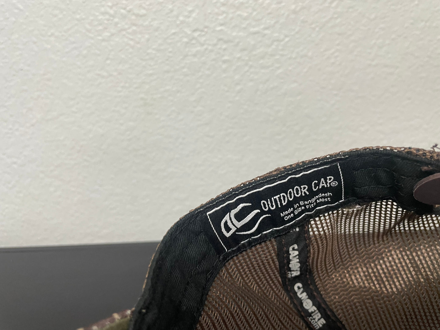 Camofire mesh hat