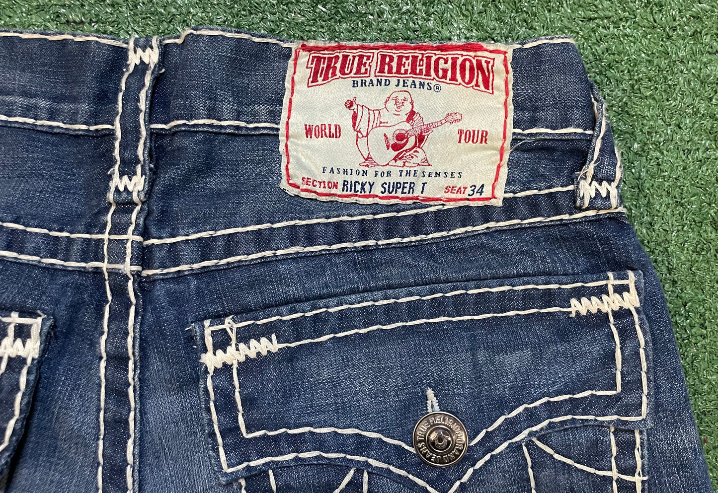 True Religion Ricky embroidered jeans
