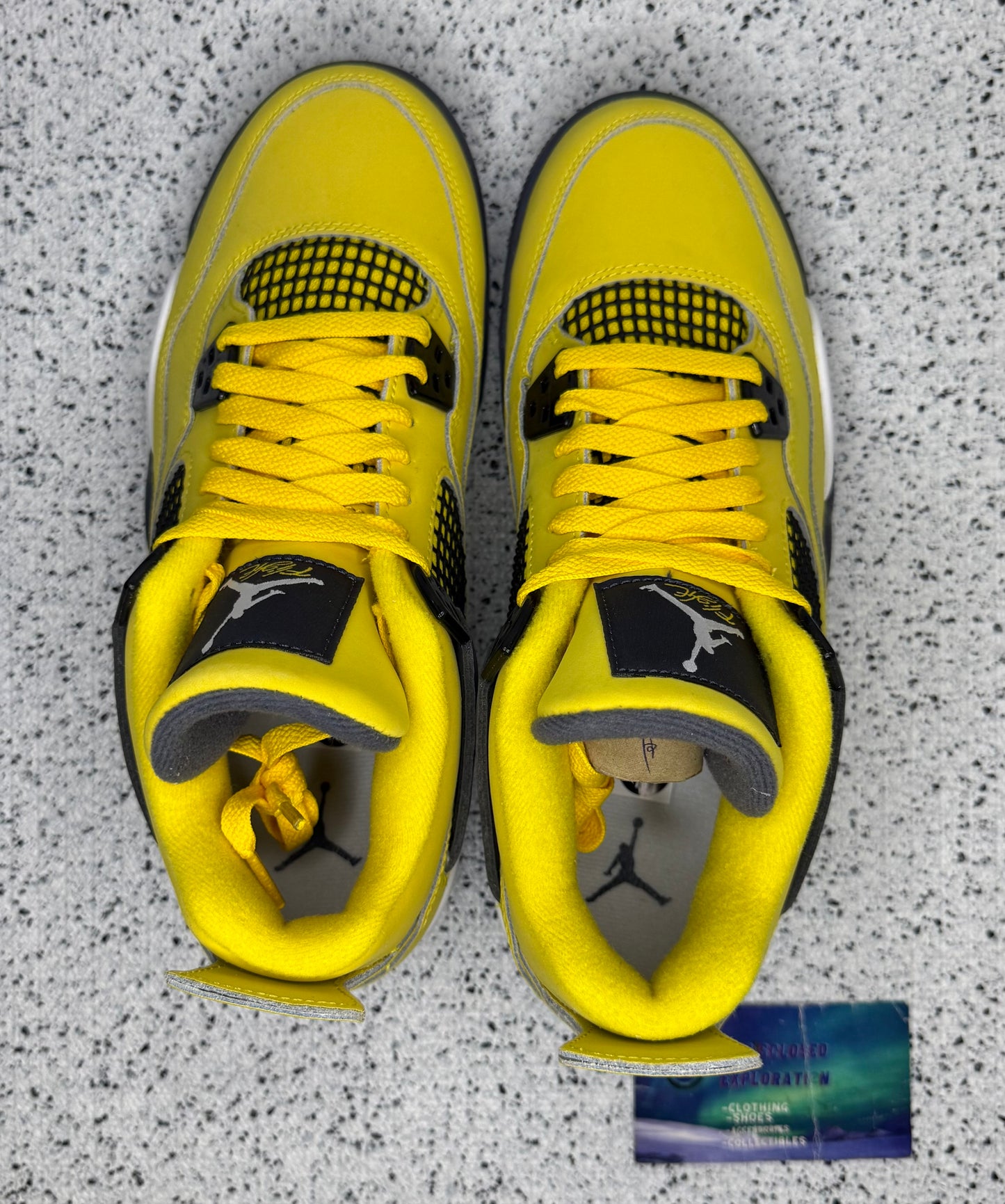 Jordan 4 Lightning