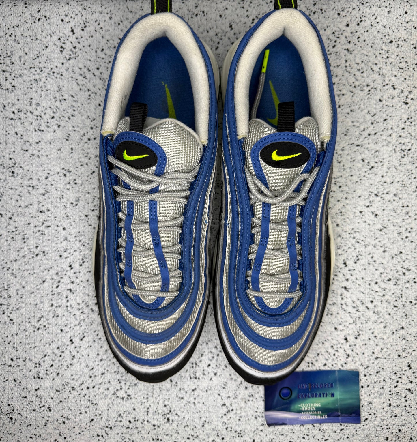 Nike Air Max 97 Atlantic Blue 10.5 Men/12 Women “Preowned”