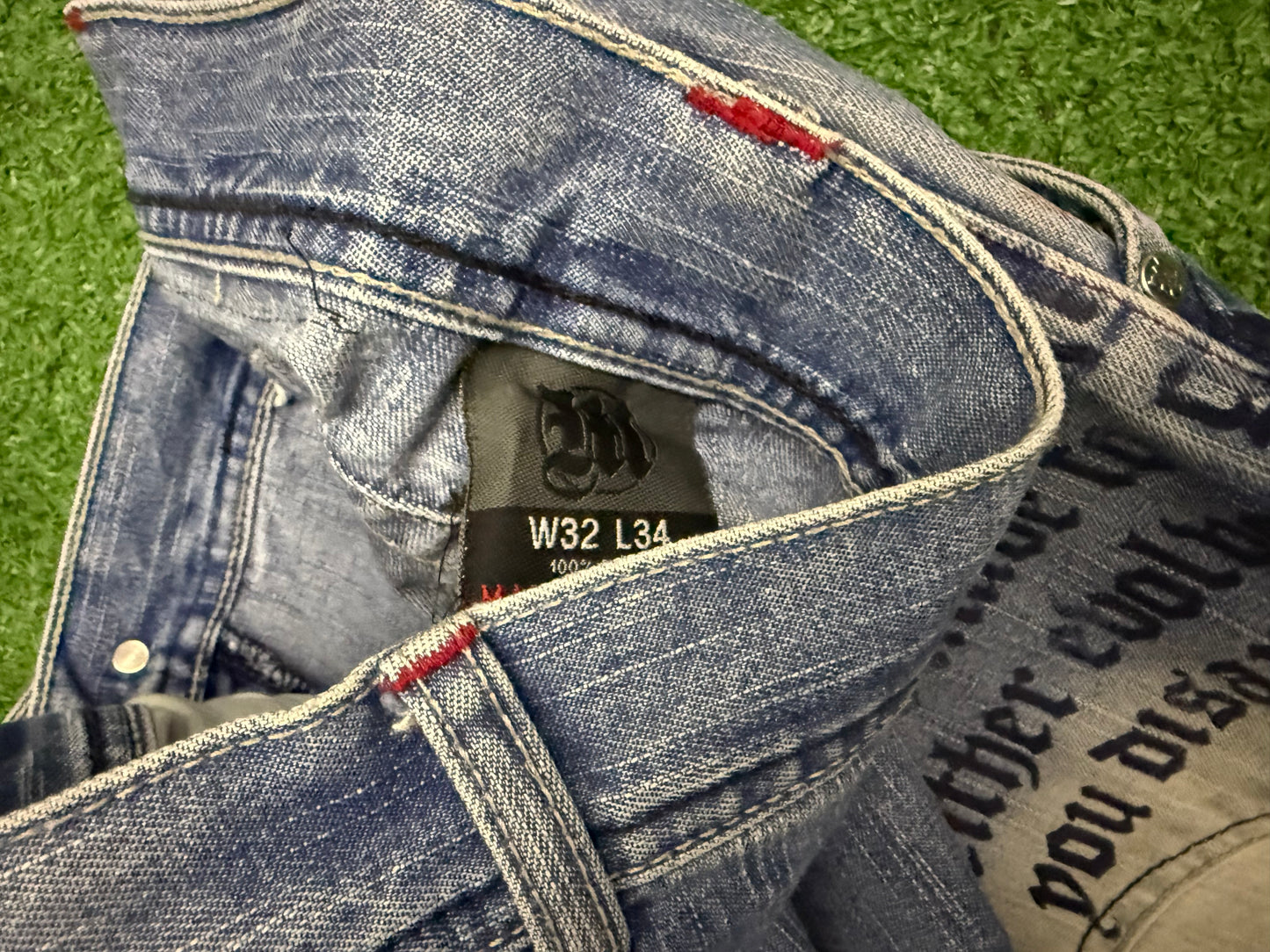 Vintage Y2K Tupac Makaveli Jeans