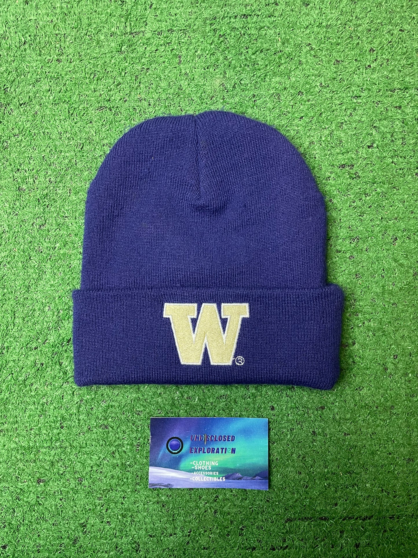Vintage 1990s UW University of Washington starter beanie