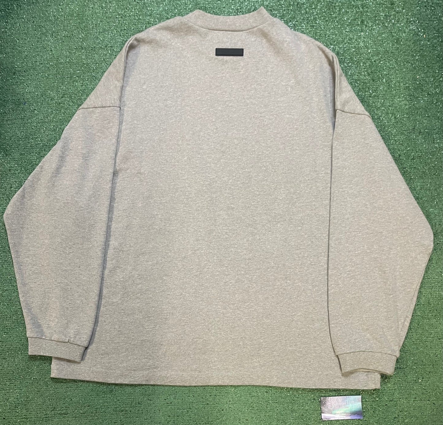 Fear Of God oatmeal Essentials longsleeve