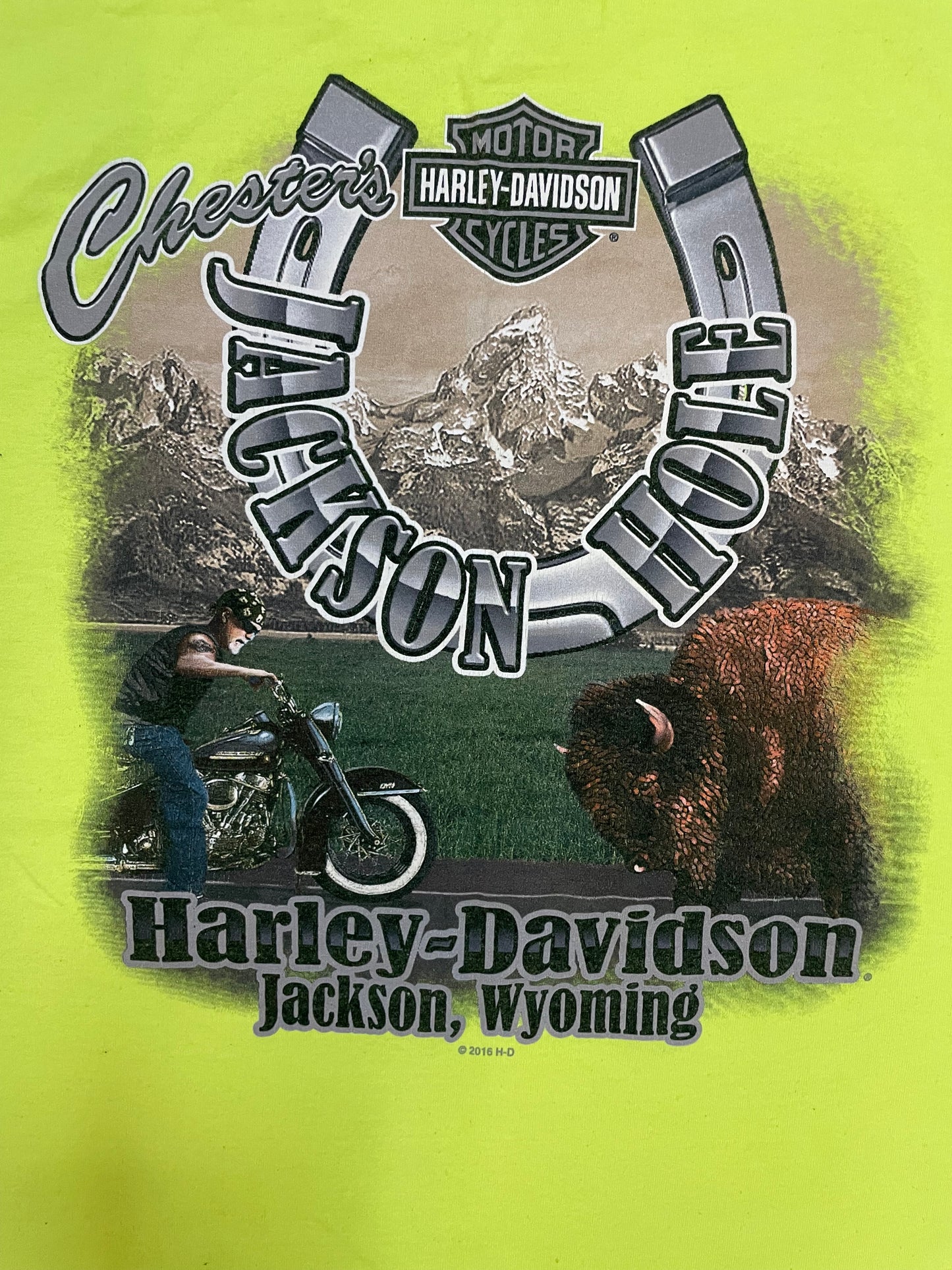 Harley Davidson Jackson Wyoming tee