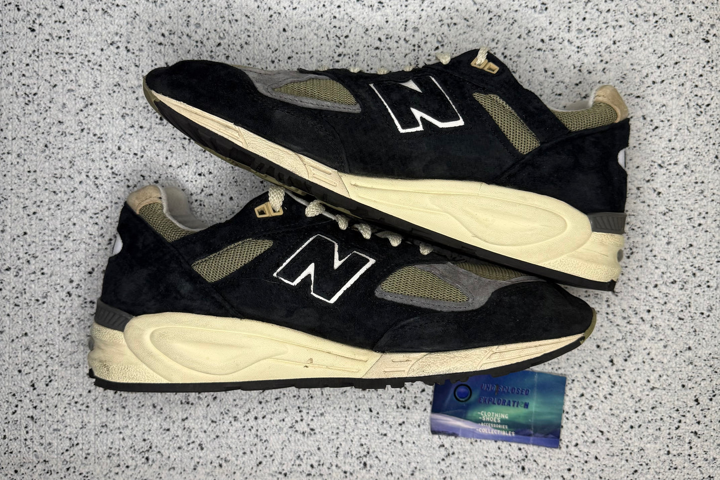 New Balance 990v2 Teddy Santis Black 10 Men/11.5 Women “Preowned”