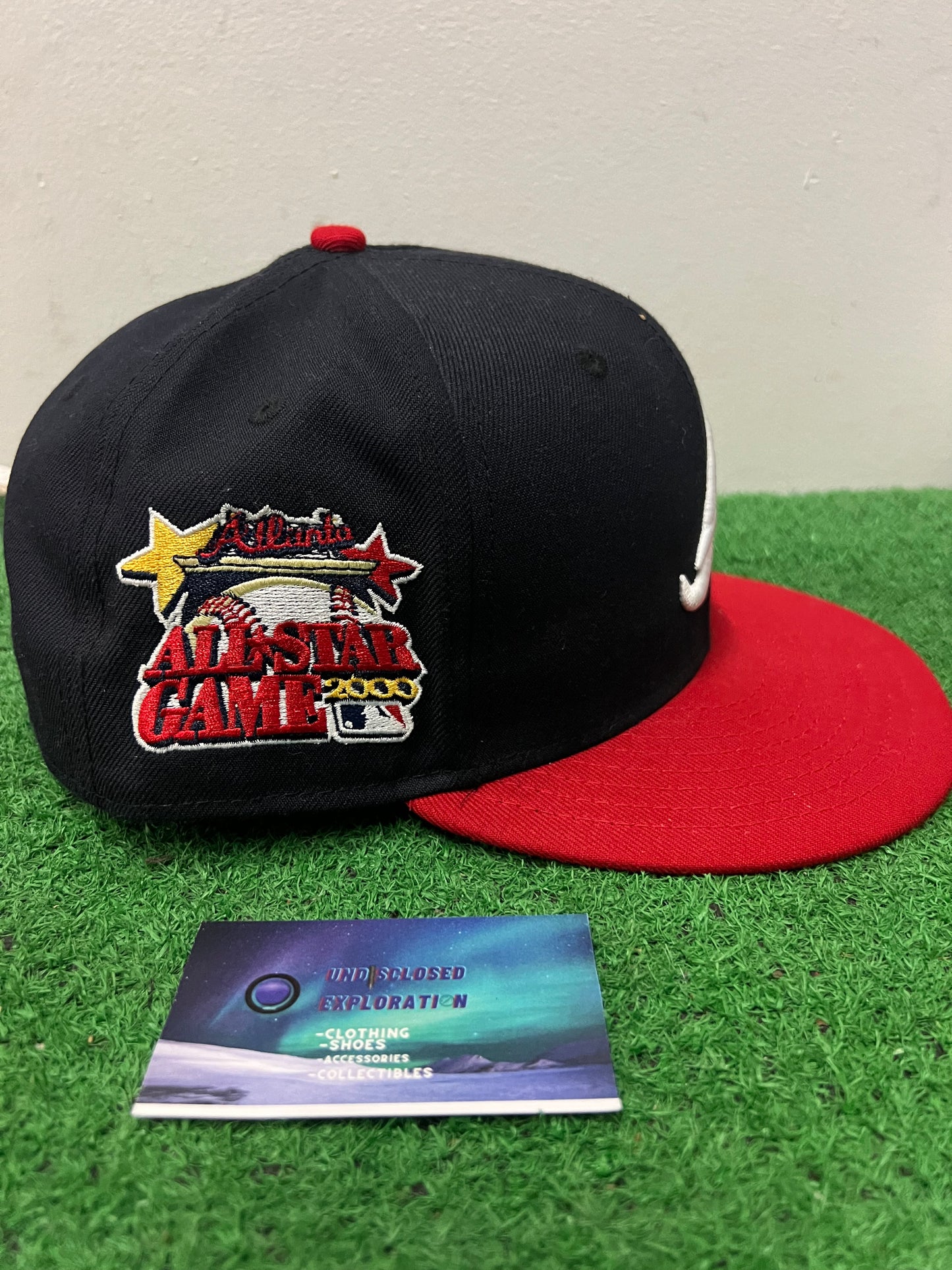 Atlanta braves side patch all star game new era fitted hat