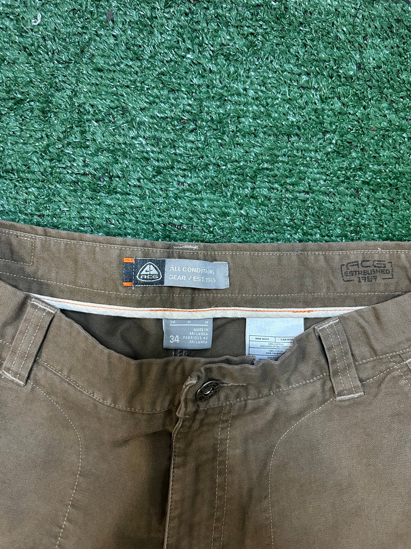 Nike ACG brown cargo pants