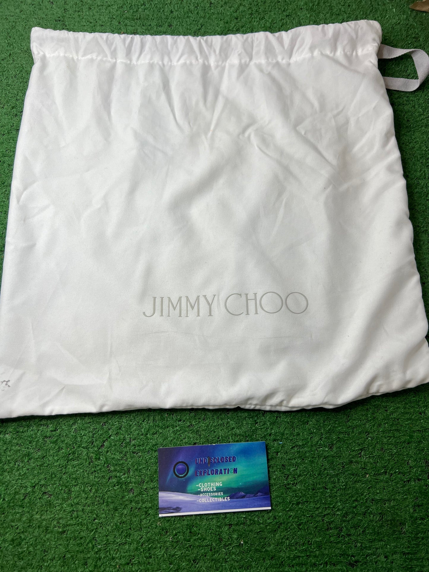 Jimmy Choo orange Top handle and shoulder bag