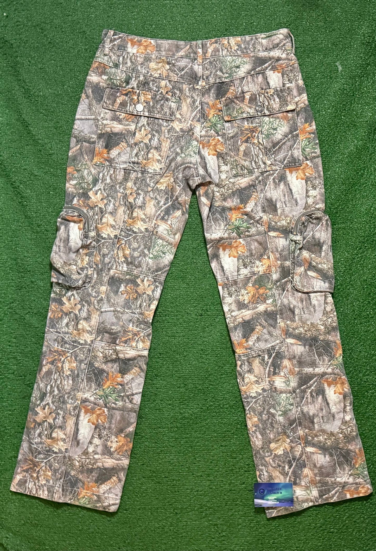 The GV Gallery Raspberry Hills Camo Cargo Pants