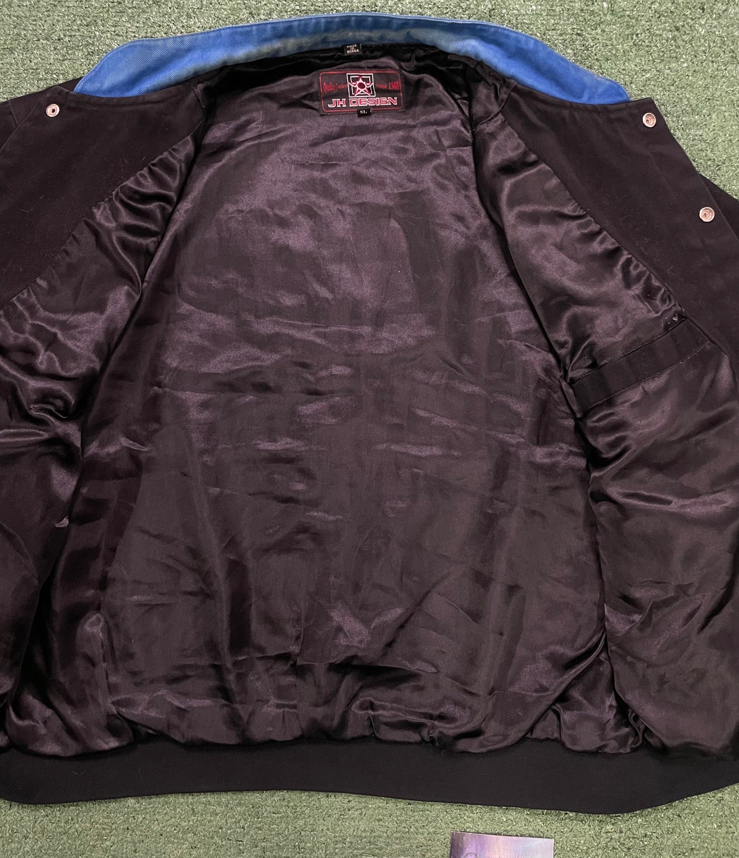 Vintage 1990s NASCAR racing Jeff Hamilton jacket