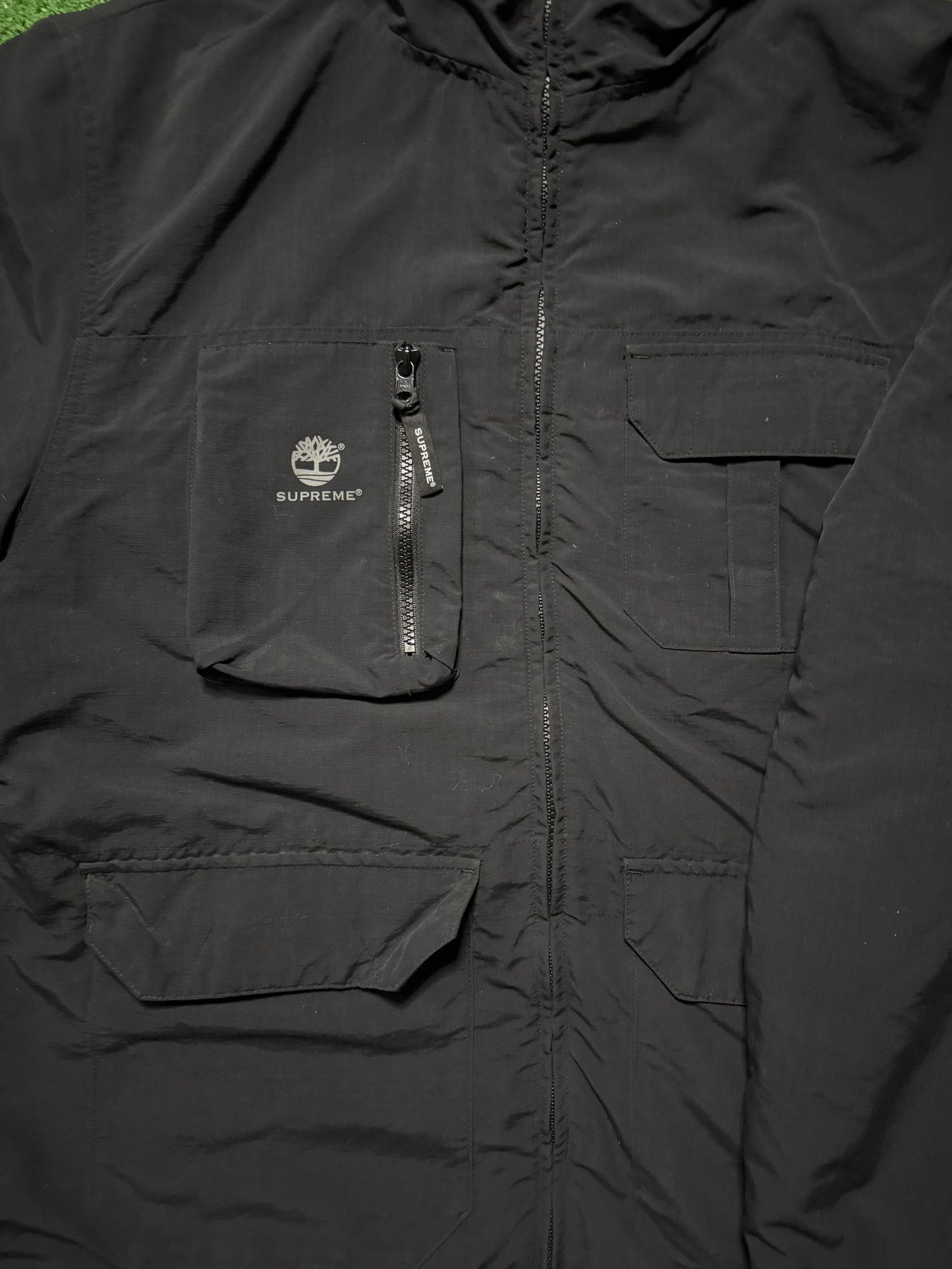 Supreme Timberland Reversible Ripstop Jacket Black