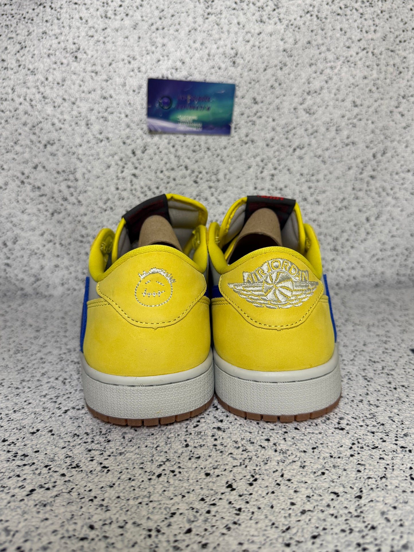 Jordan 1 Low Travis Scott Canary