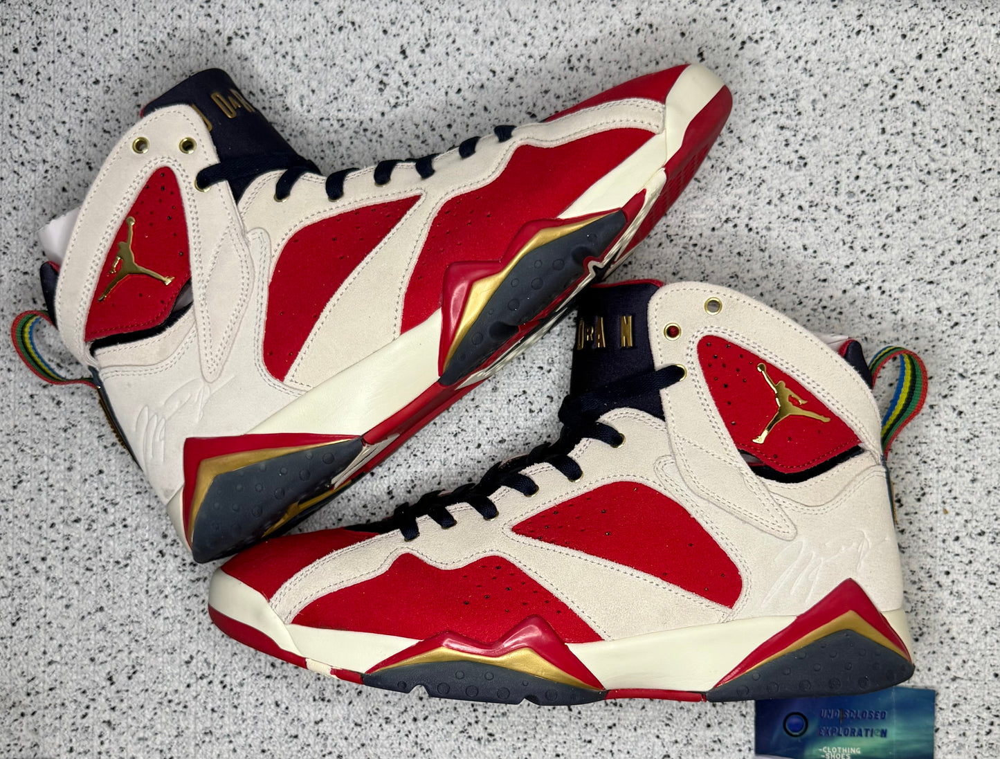 Jordan 7 Trophy Room 13 Men/14.5 Women “Preowned”