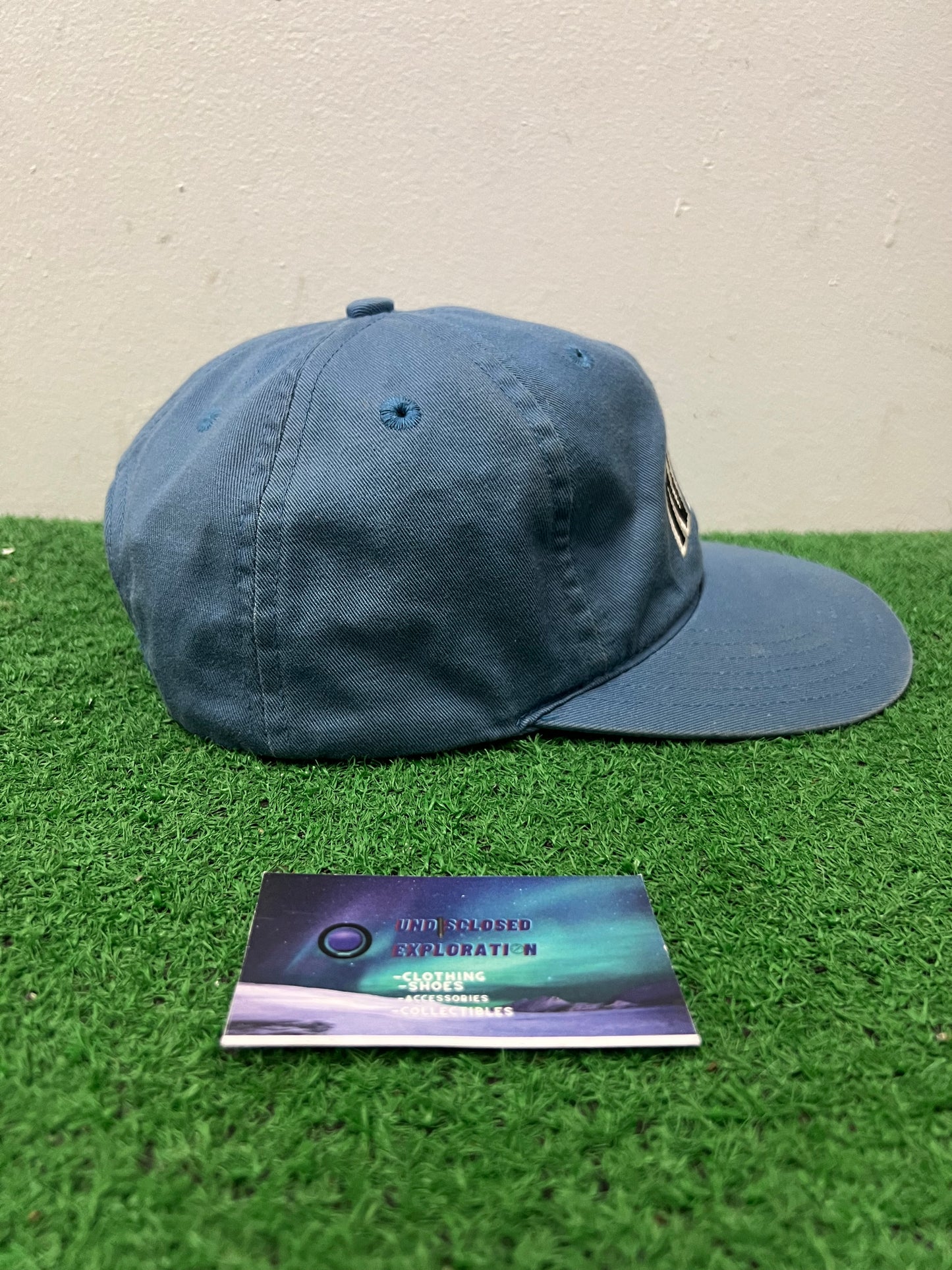 Vintage 1990s Nike blue center swoosh kids hat