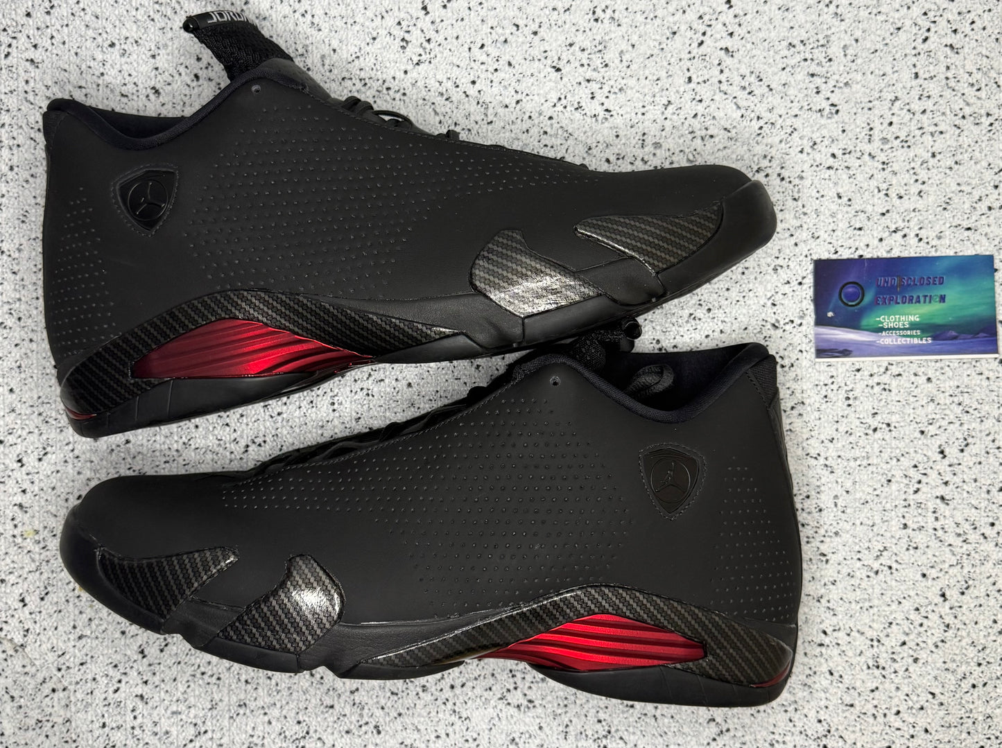 Jordan 14 Black Ferrari Anthracite