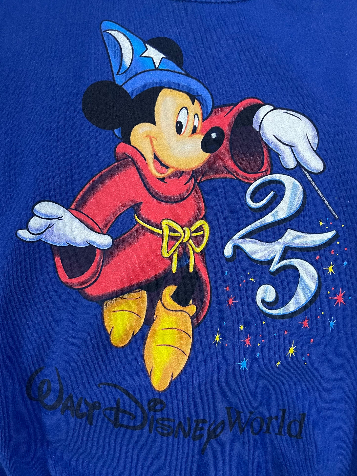 Vintage 1990s Walt Disney World 25th anniversary Crewneck