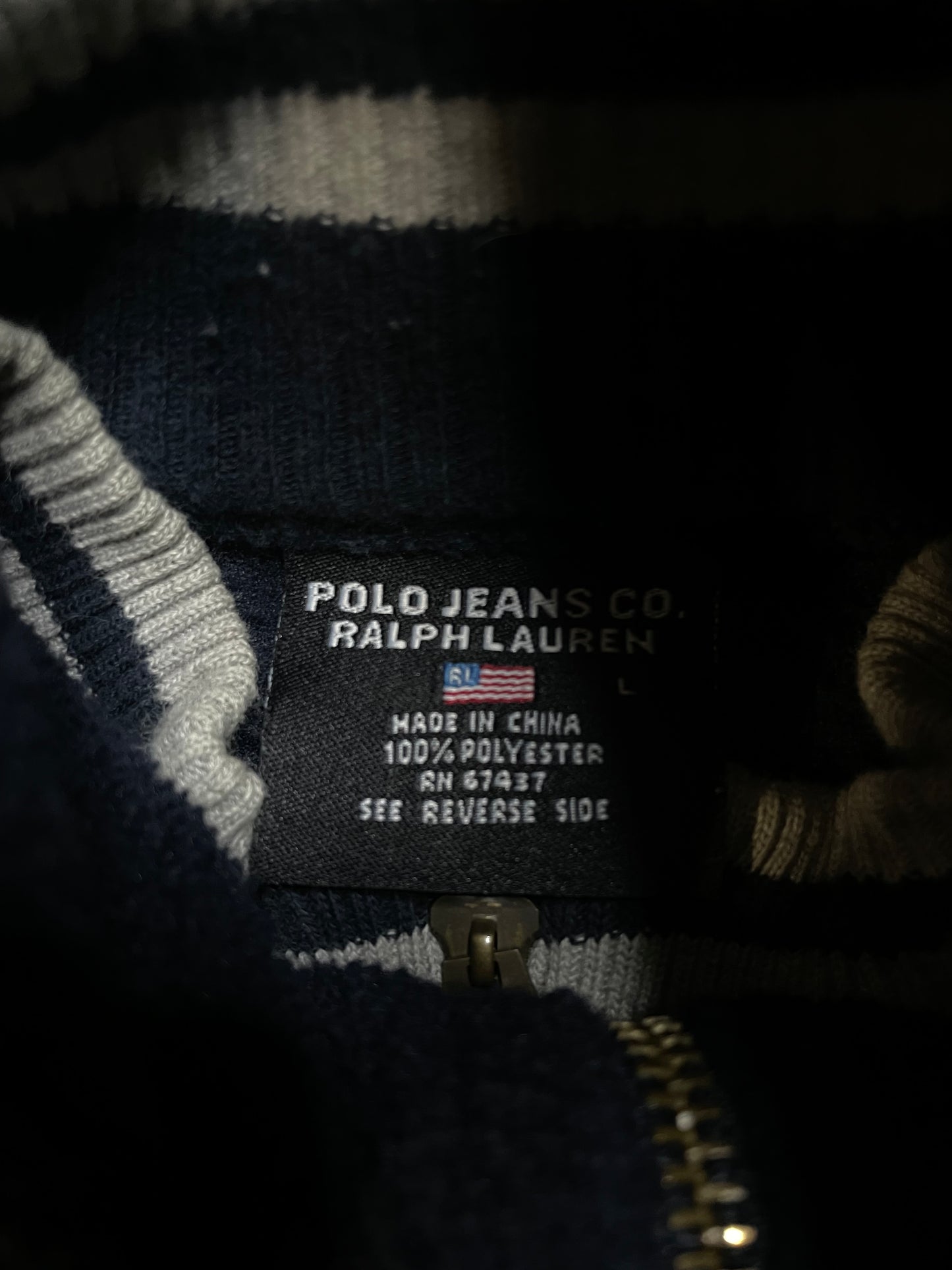 Polo Ralph Lauren brushed navy fleece