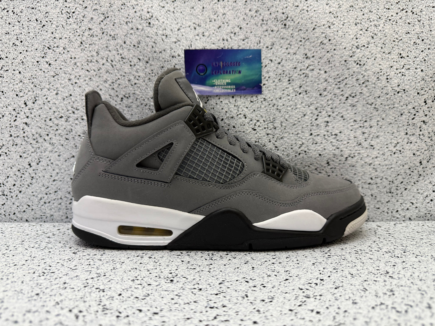 Jordan 4 Cool Grey 10 Men/11.5 Women “Preowned”