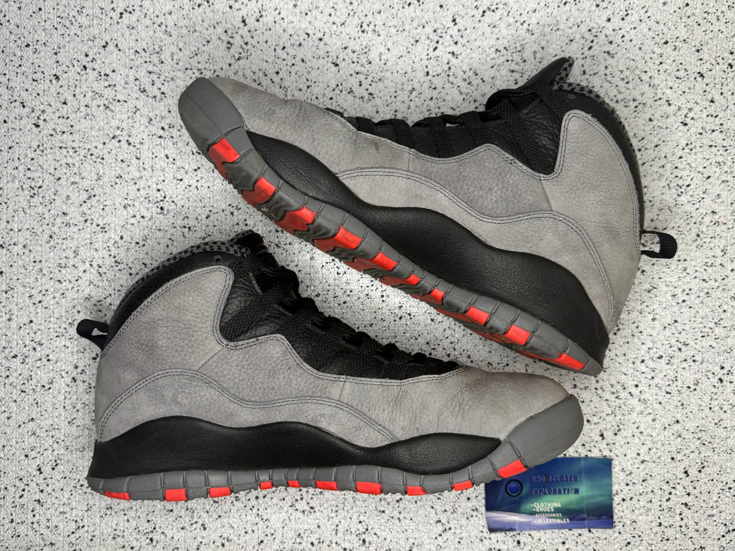 Jordan 10 Cool Grey 11 Men/12.5 Women “Preowned”