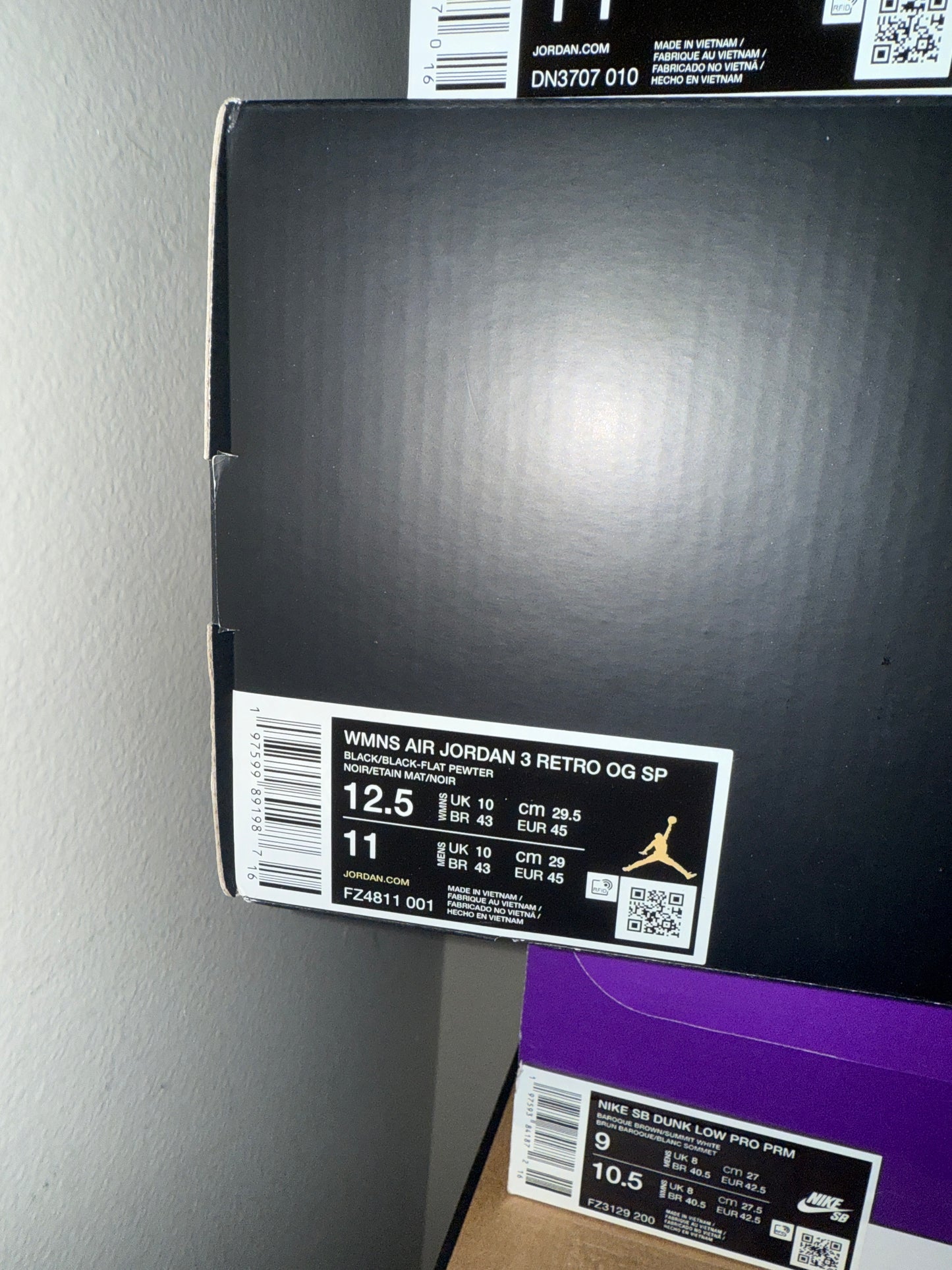 Jordan 3 A Ma Maniere While You Were Sleeping