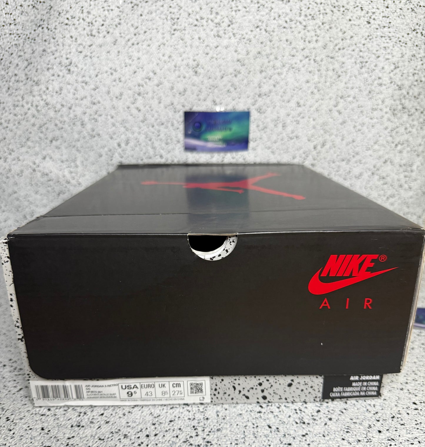 Jordan 5 Black Metallic