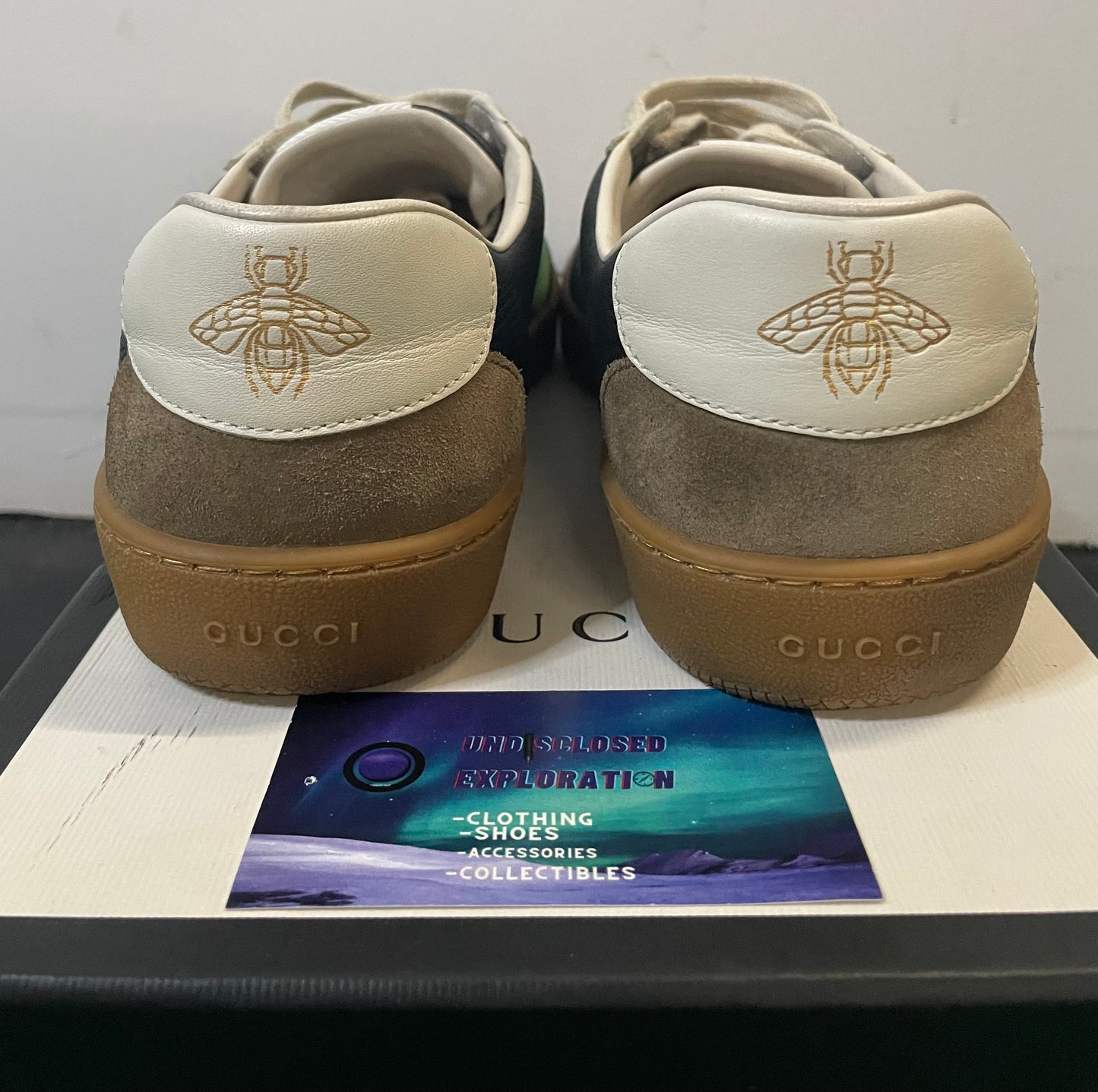 Gucci G74 Web low black sneakers size 9men/10.5women