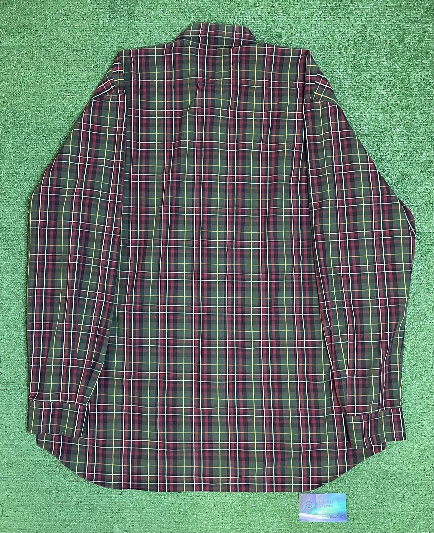 Balenciaga front logo flannel shirt 2019