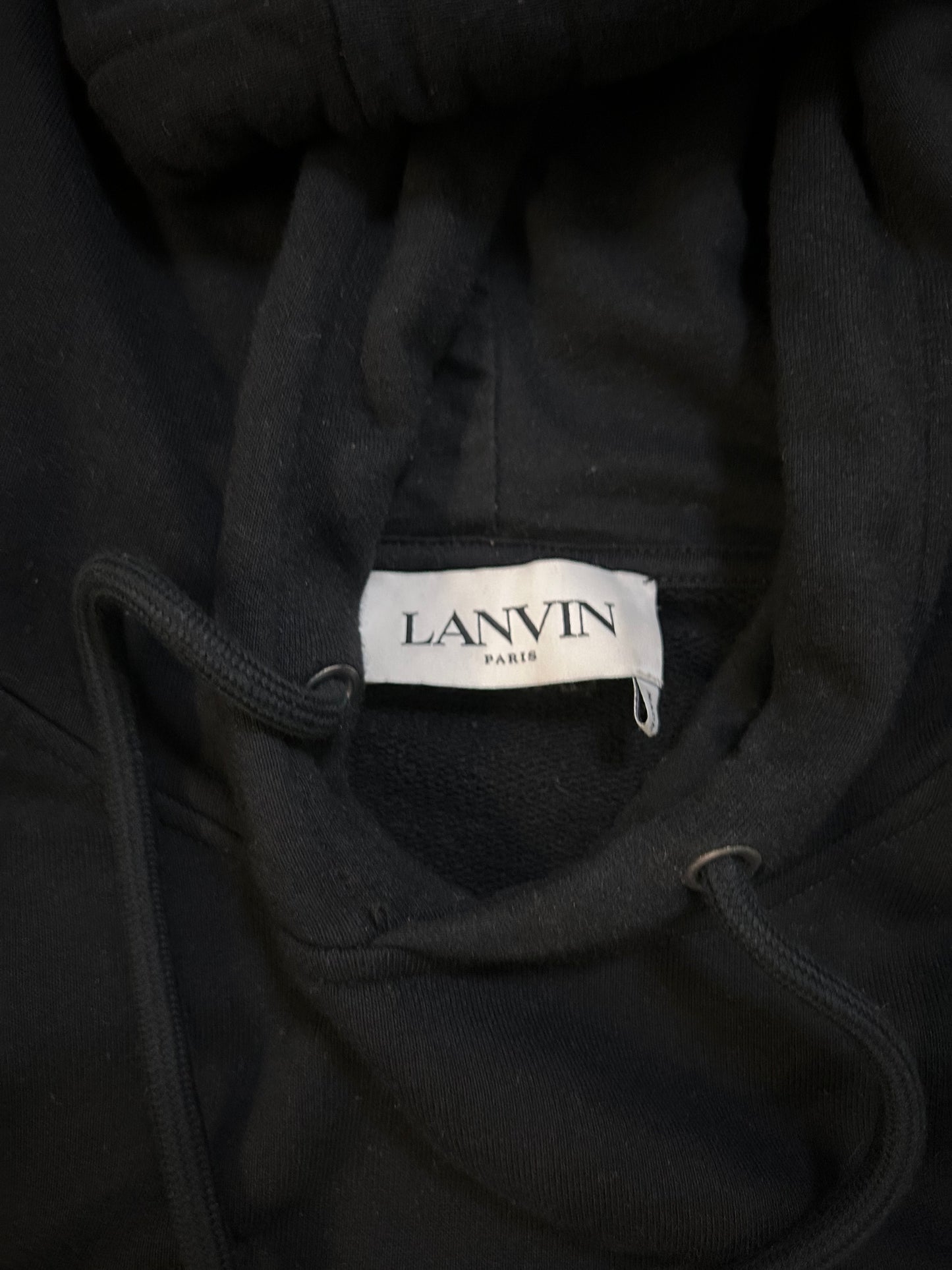 Lanvin curb black hoodie