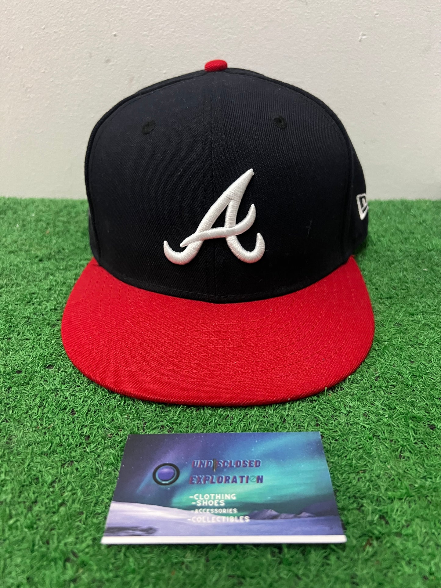 Atlanta braves side patch all star game new era fitted hat
