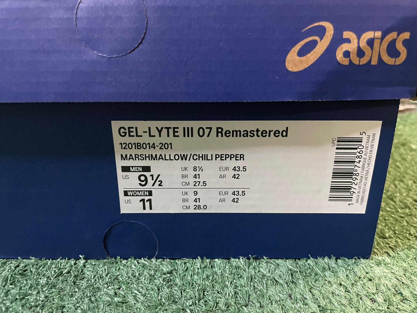 ASICS gel lyte III X kith Italy