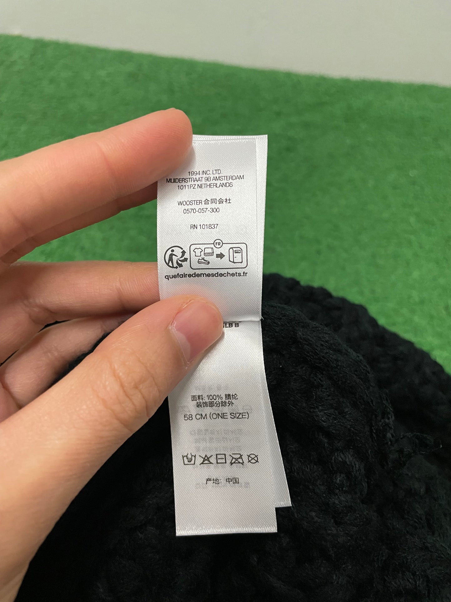 Supreme hand tied beanie