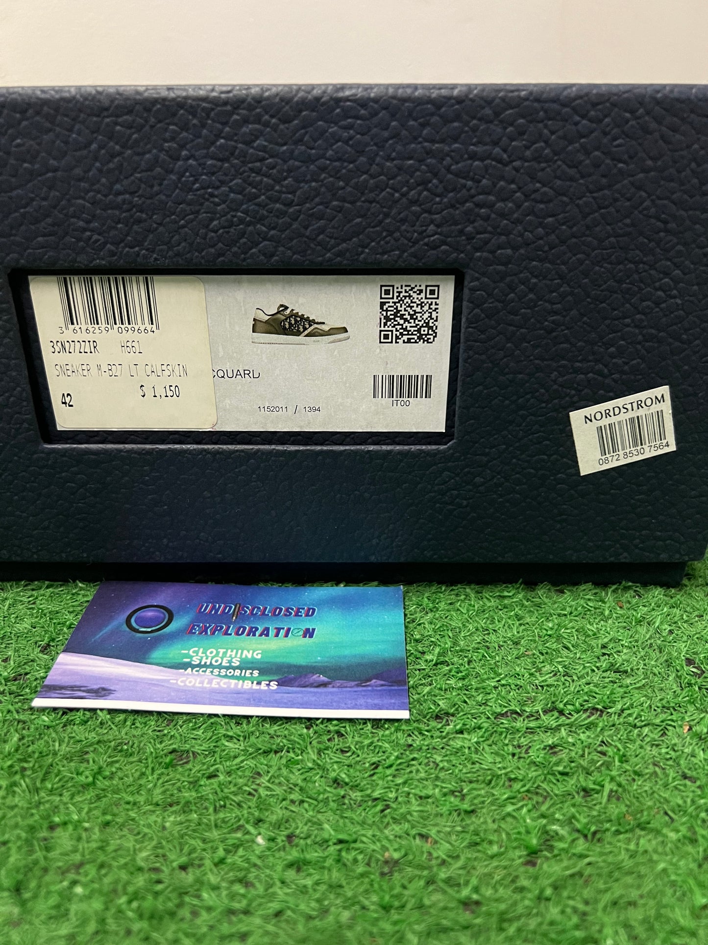 Dior B27 low olive size 9men/10.5women(EU 42)