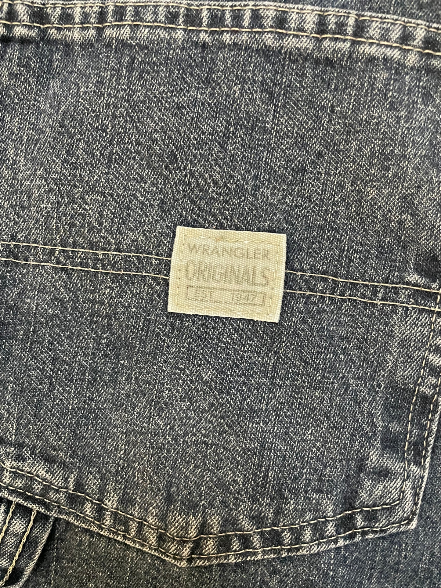 Vintage Wrangler dark wash Jean shorts