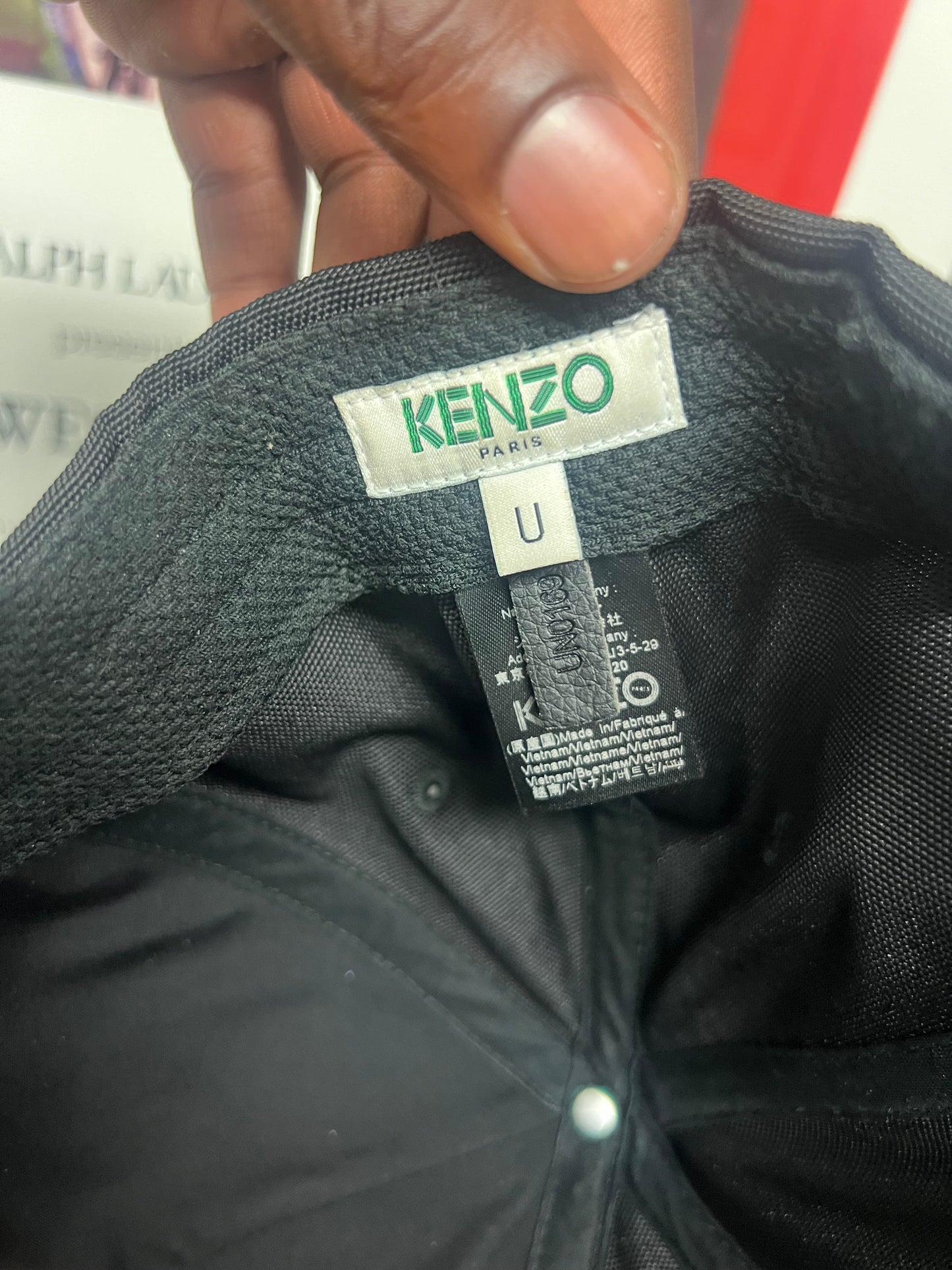 Kenzo embroidered tiger hat