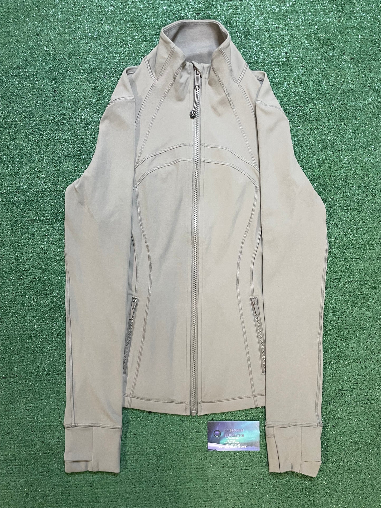lululemon define jacket nulu warm ash grey