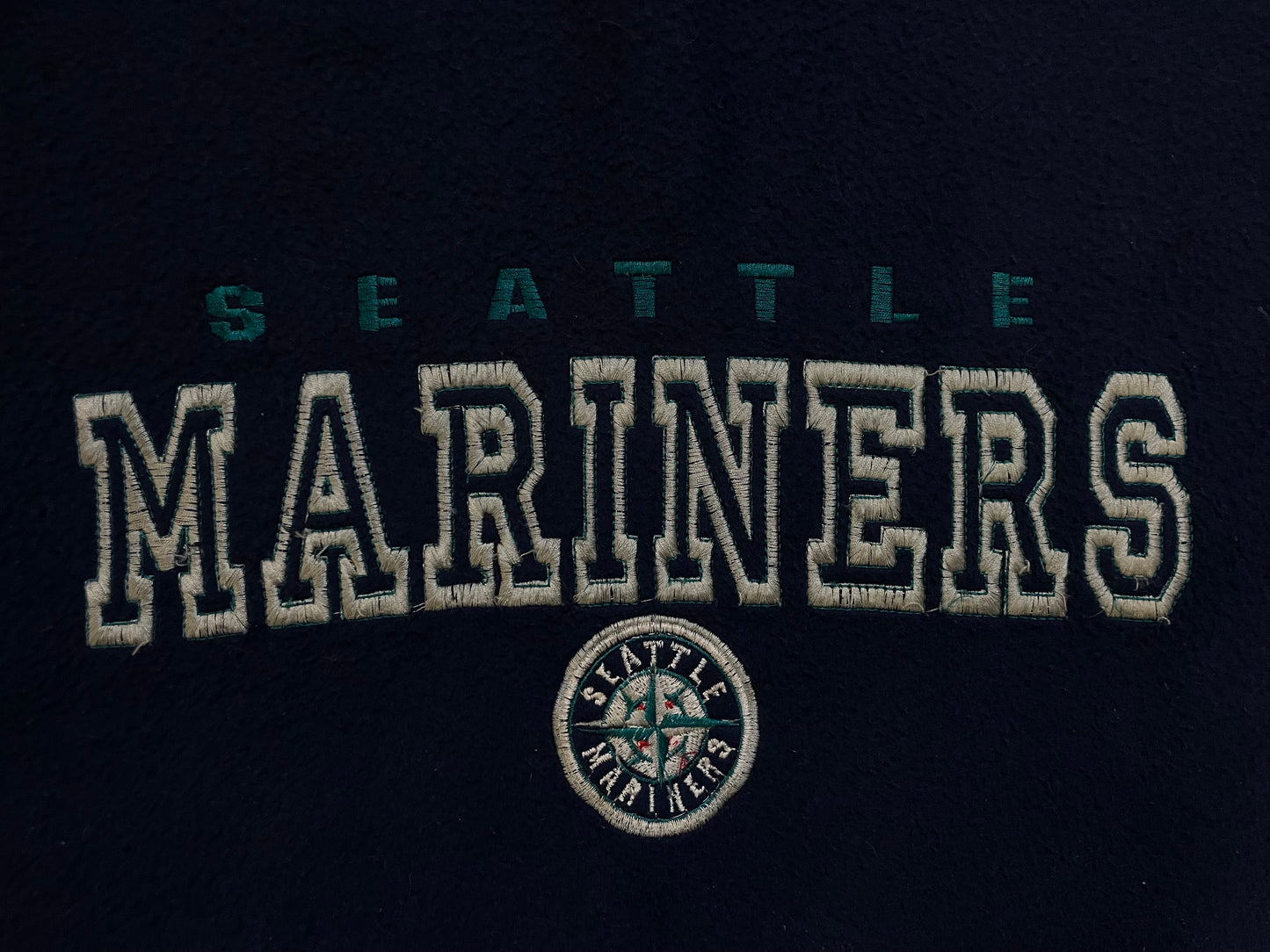 Vintage 1990s Seattle Mariners embroidered hoodie