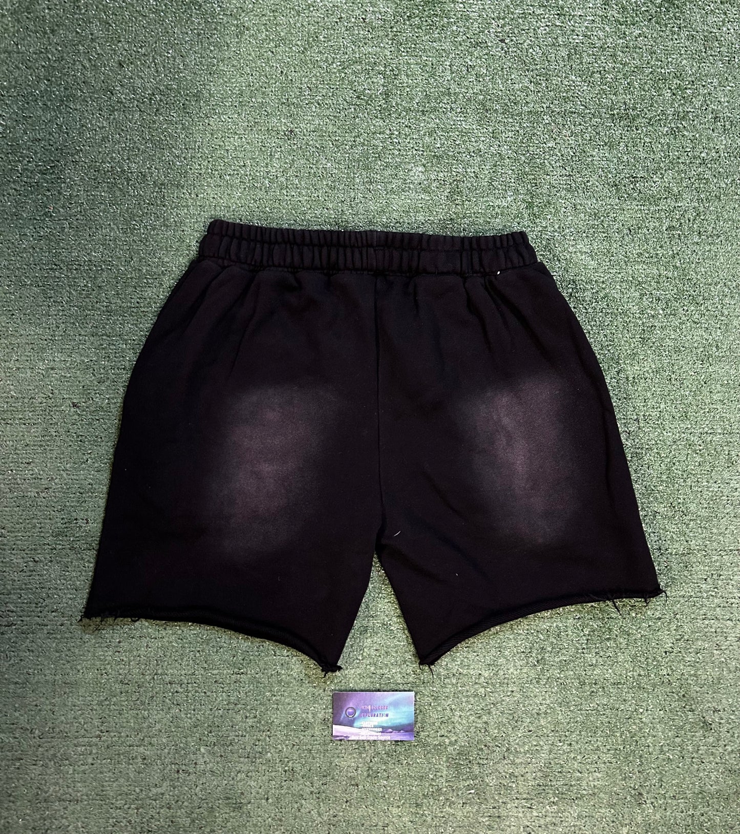 Black cross shorts