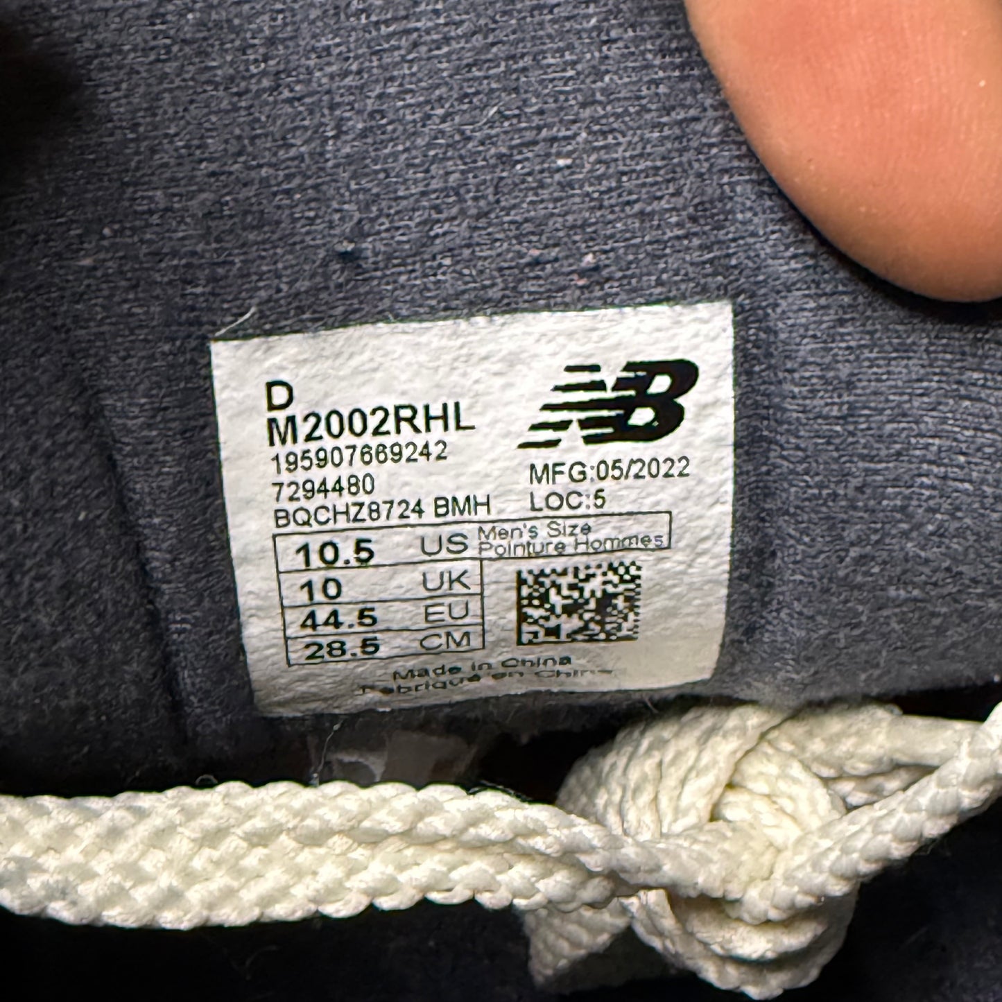 New Balance 2002r Navy Grey 10.5 Men “Preowned”