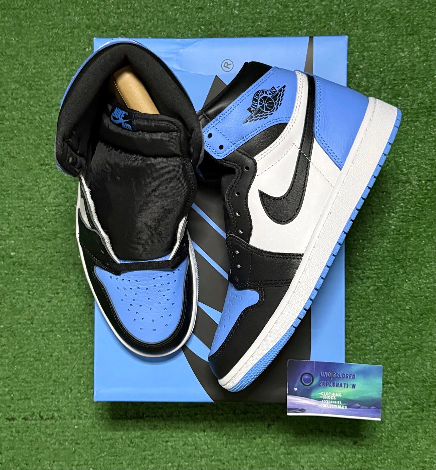 Jordan 1 UNC Toe
