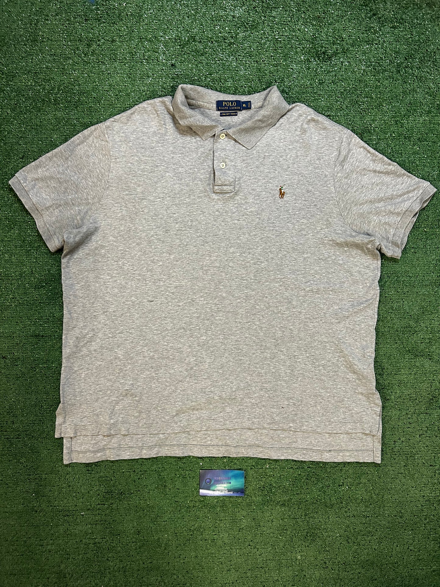 Vintage polo Ralph Lauren grey short sleeve
