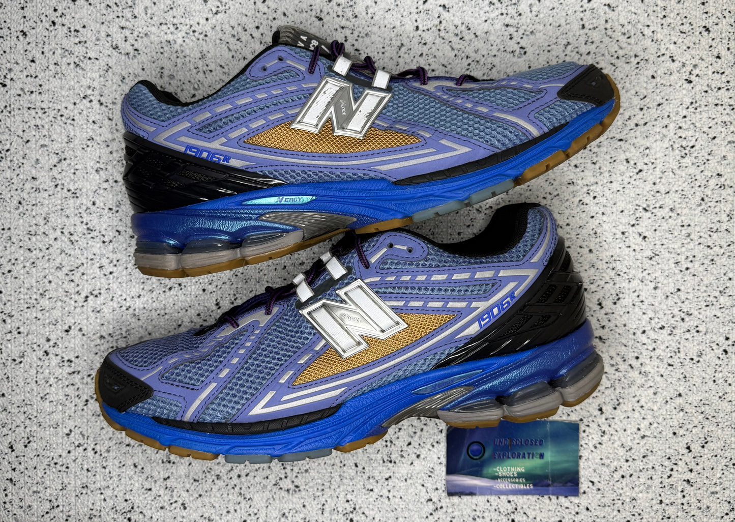New Balance 1906r Action Bronson Medusa Azul 10.5 Men/12 Women “Preowned”