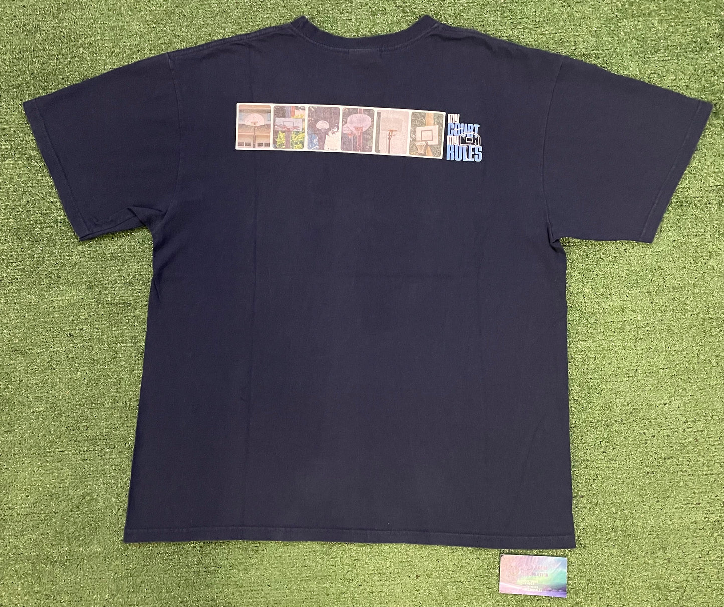 Vintage 2000s Nike my court my rules tee
