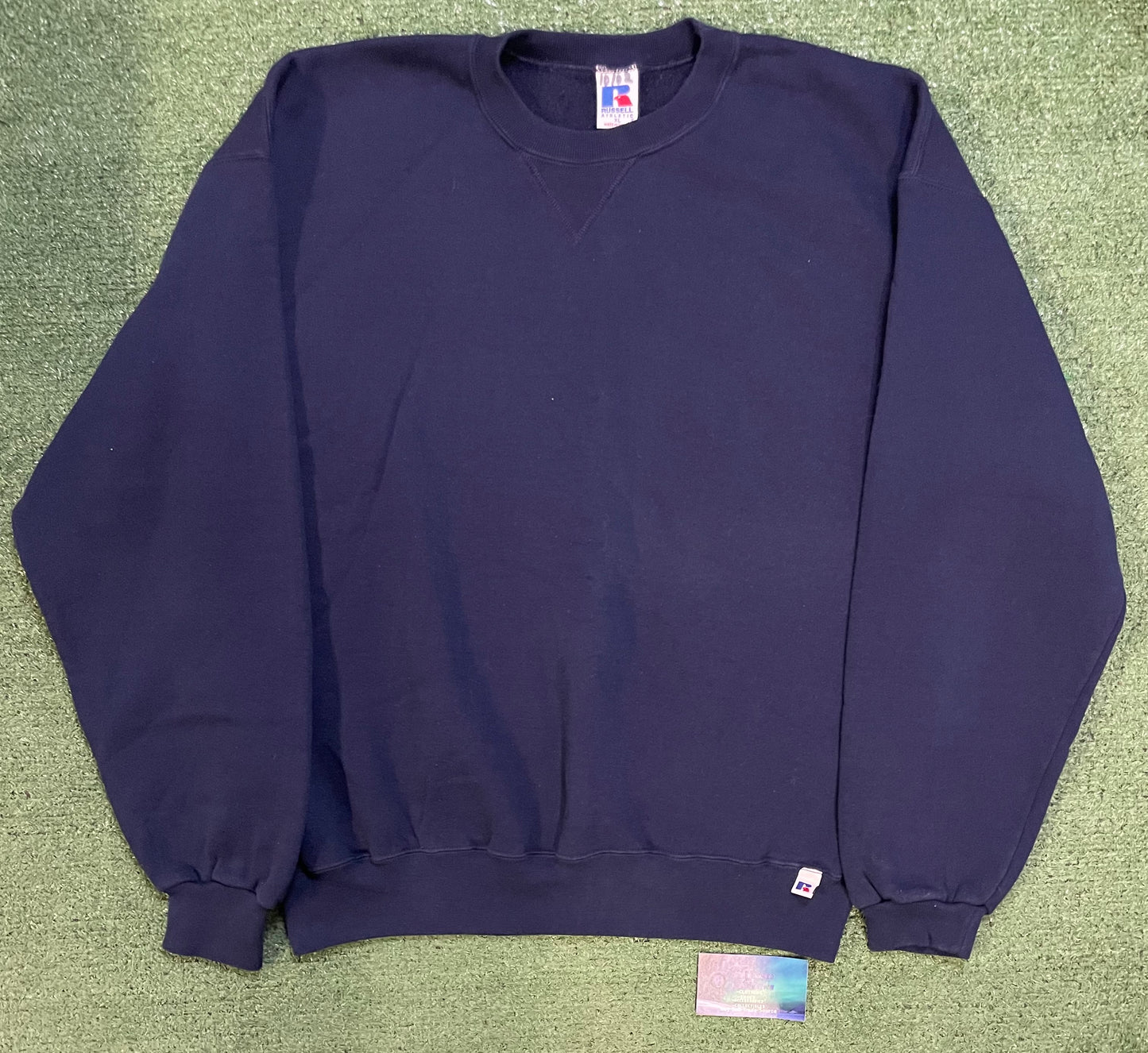 Vintage 1990s Russell navy essential crewneck