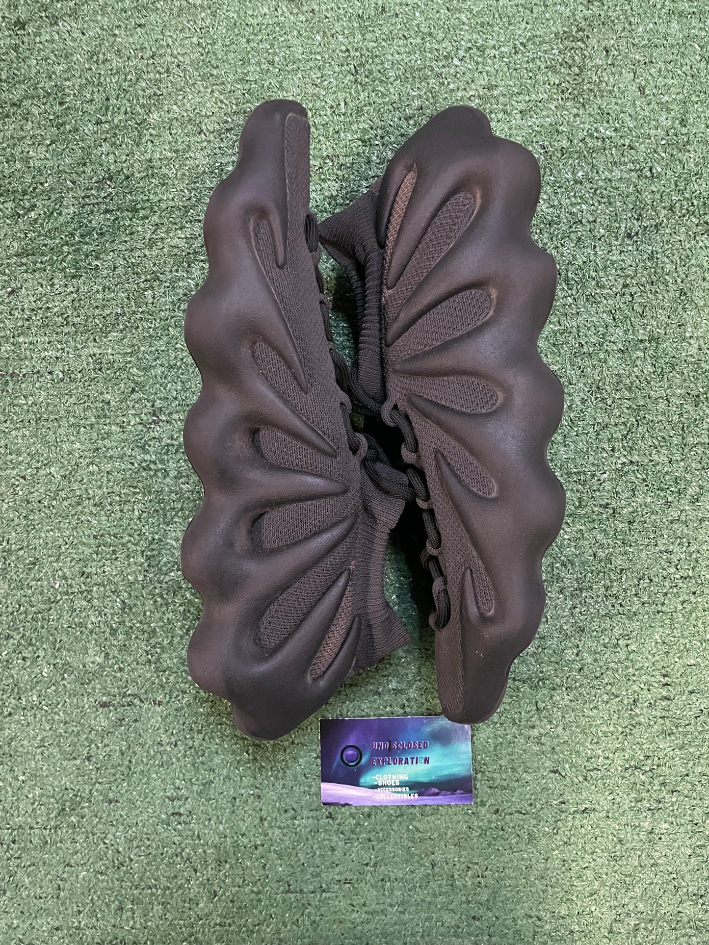 Adidas Yeezy 450 dark slate size 12men/13.5women