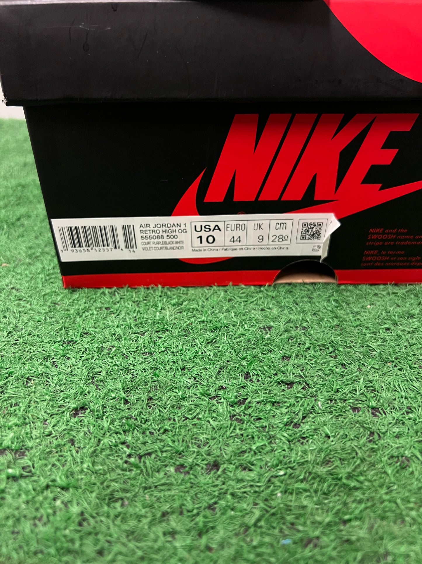 Jordan 1 high court purple high 2.0