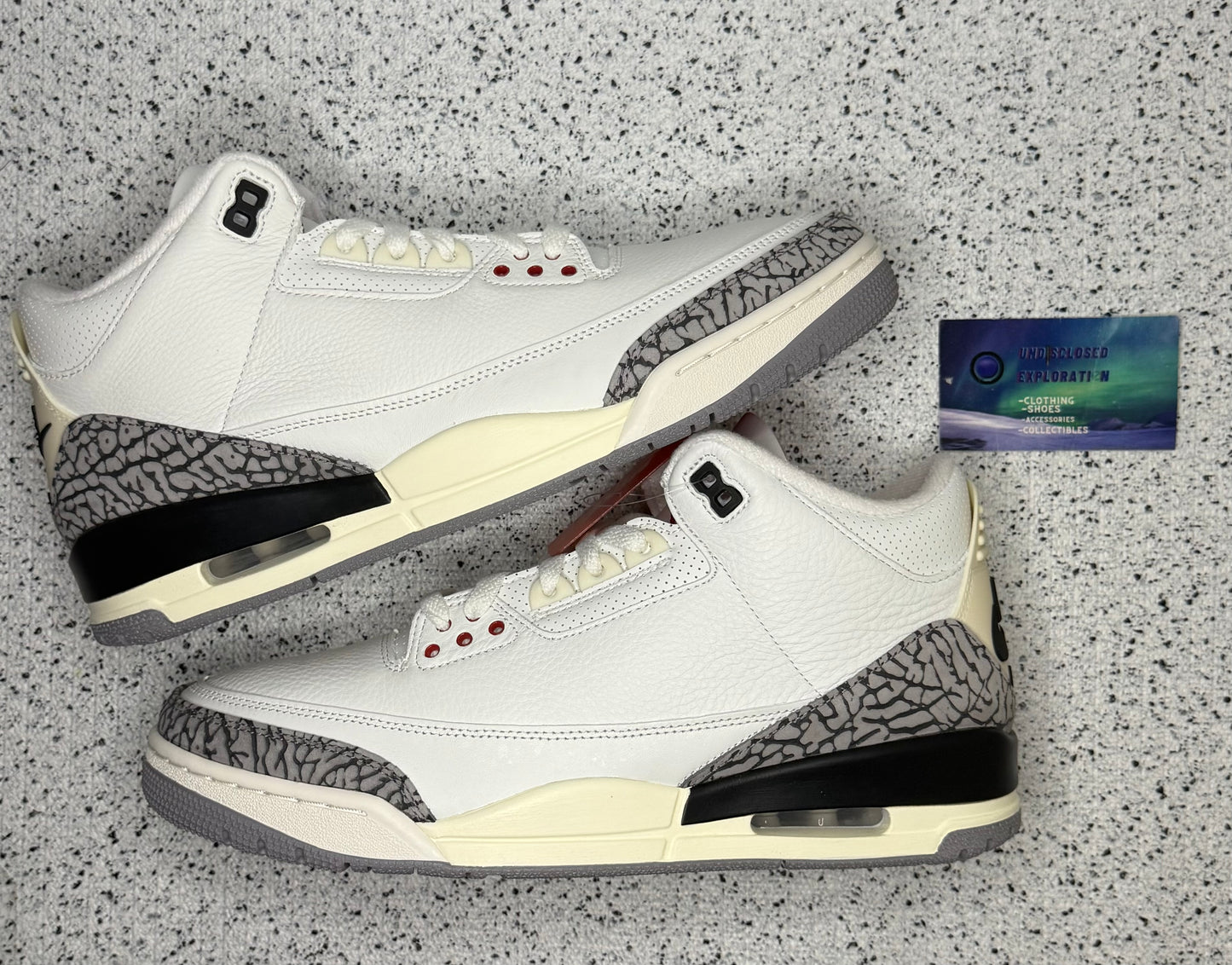 Jordan 3 White Cement