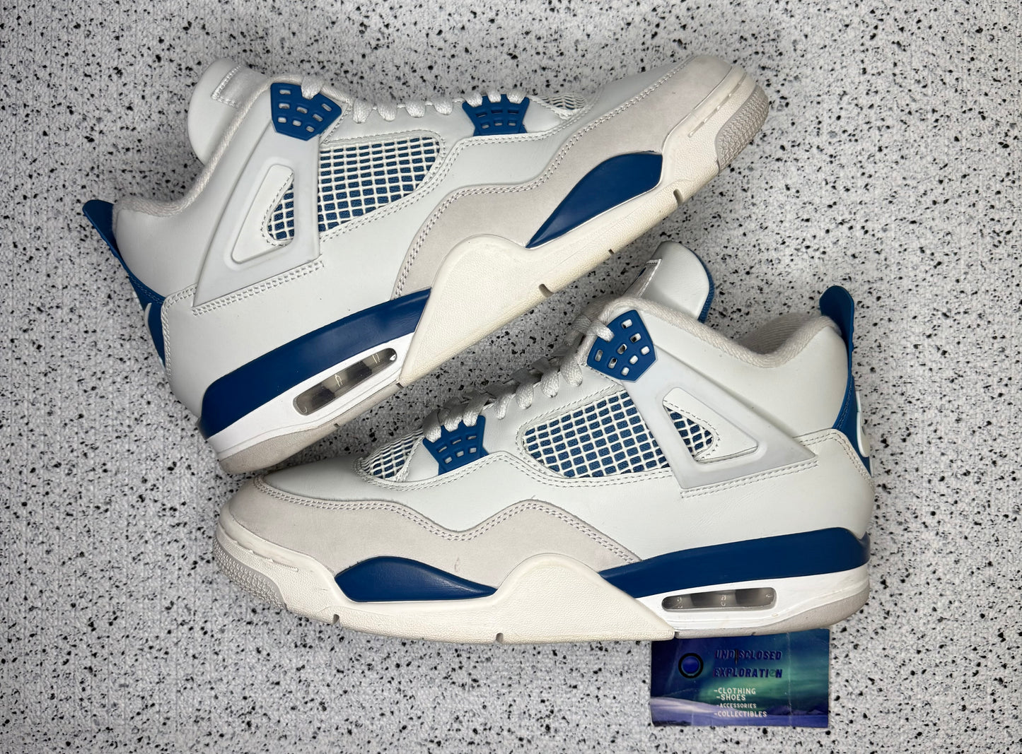 Jordan 4 Military Blue 10 Men/11.5 Women “Preowned”