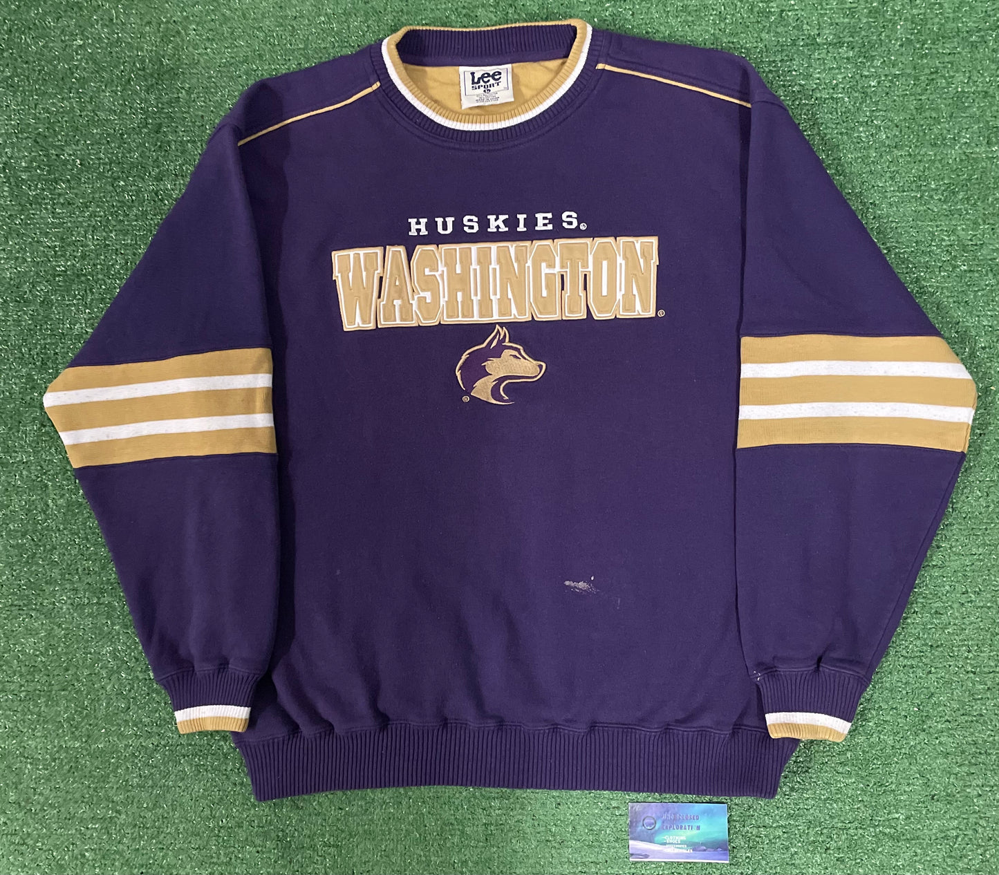Vintage 1990s UW university of Washington Huskies crewneck
