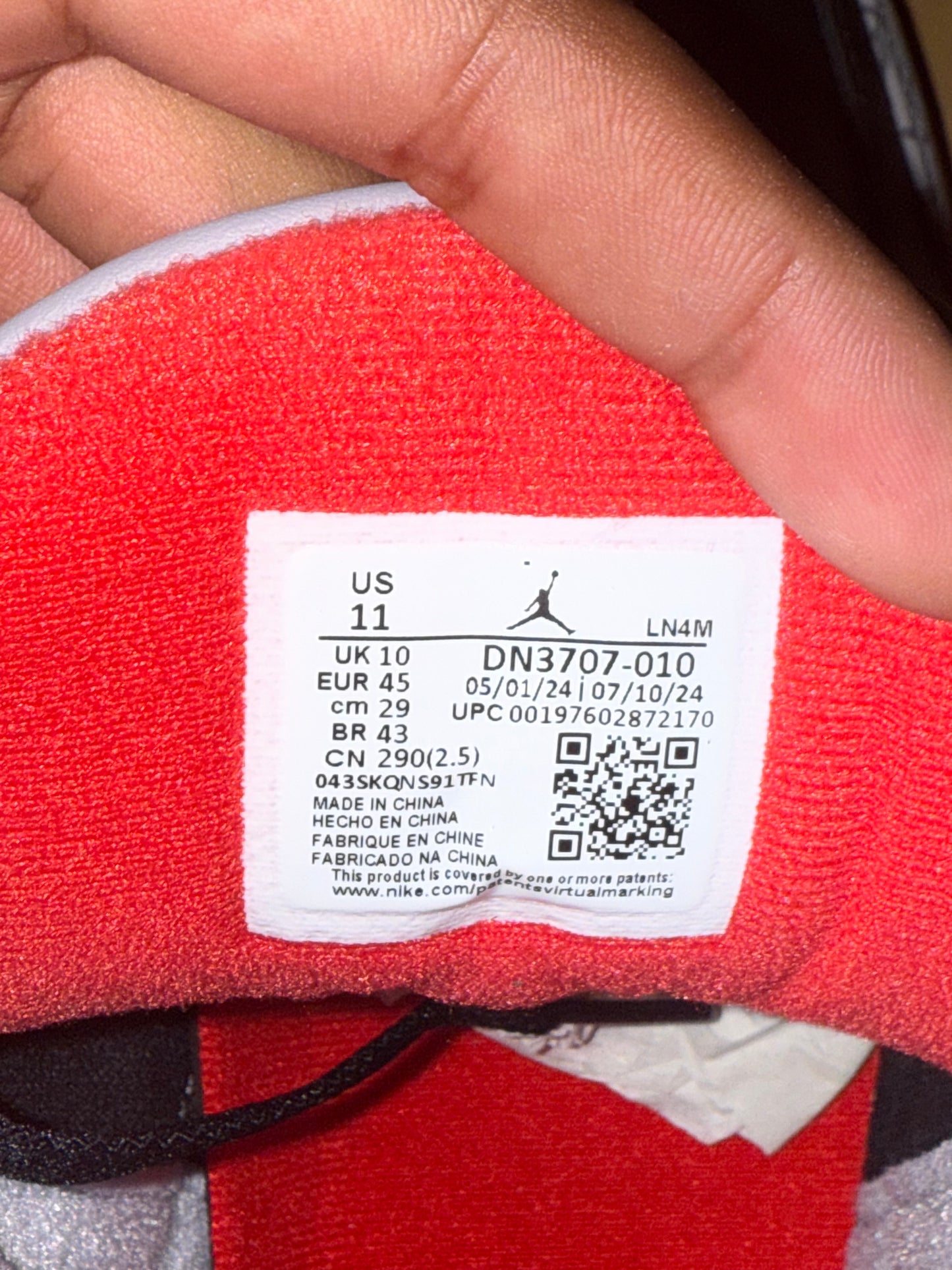 Jordan 3 Black Cement