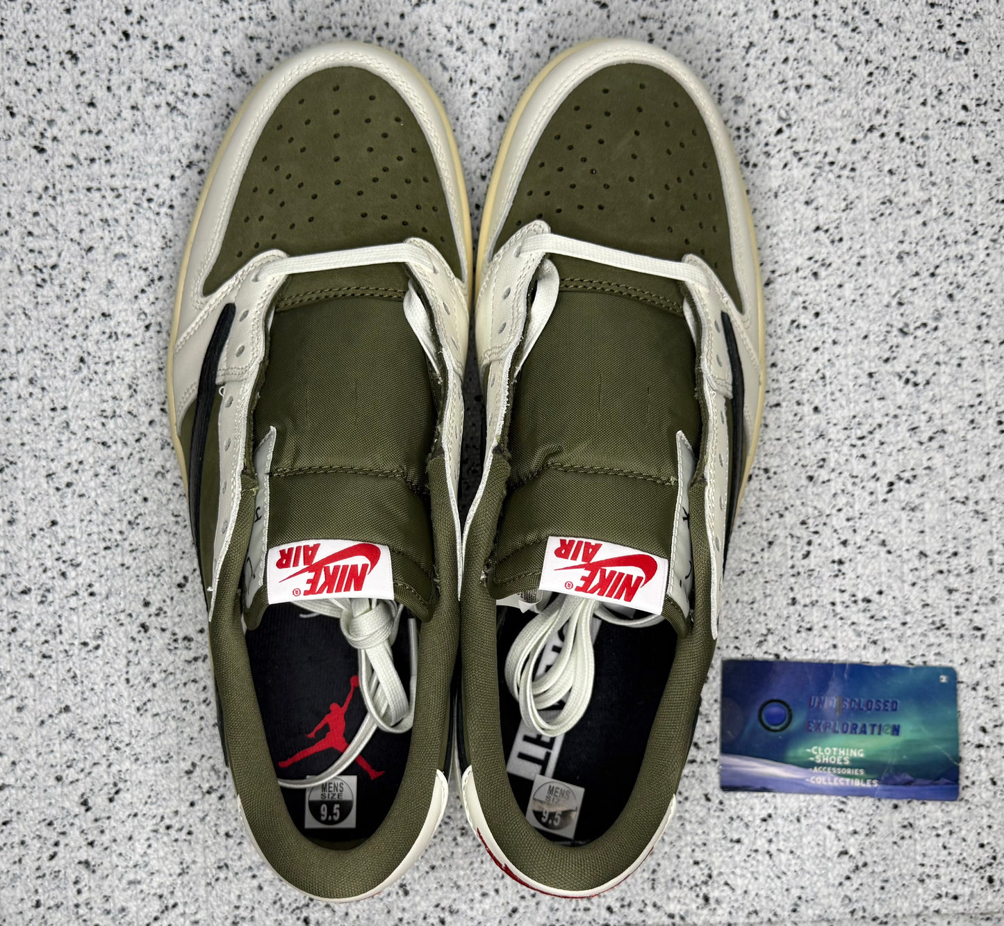 Jordan 1 Low Travis Scott Reverse Medium Olive